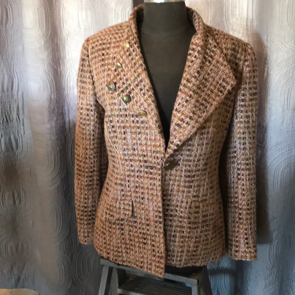 Linda Lundstrom large twill jacket